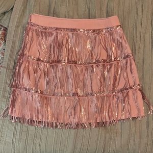 Fringe skirt